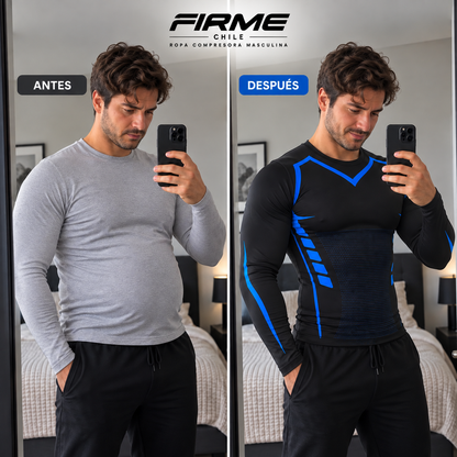 POLERA COMPRESORA FIRMEFIT™-MOLDEA TU FIGURA. POTENCIA TU CONFIANZA.