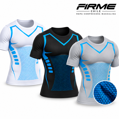 POLERA COMPRESORA FIRMEFIT™-MOLDEA TU FIGURA. POTENCIA TU CONFIANZA.