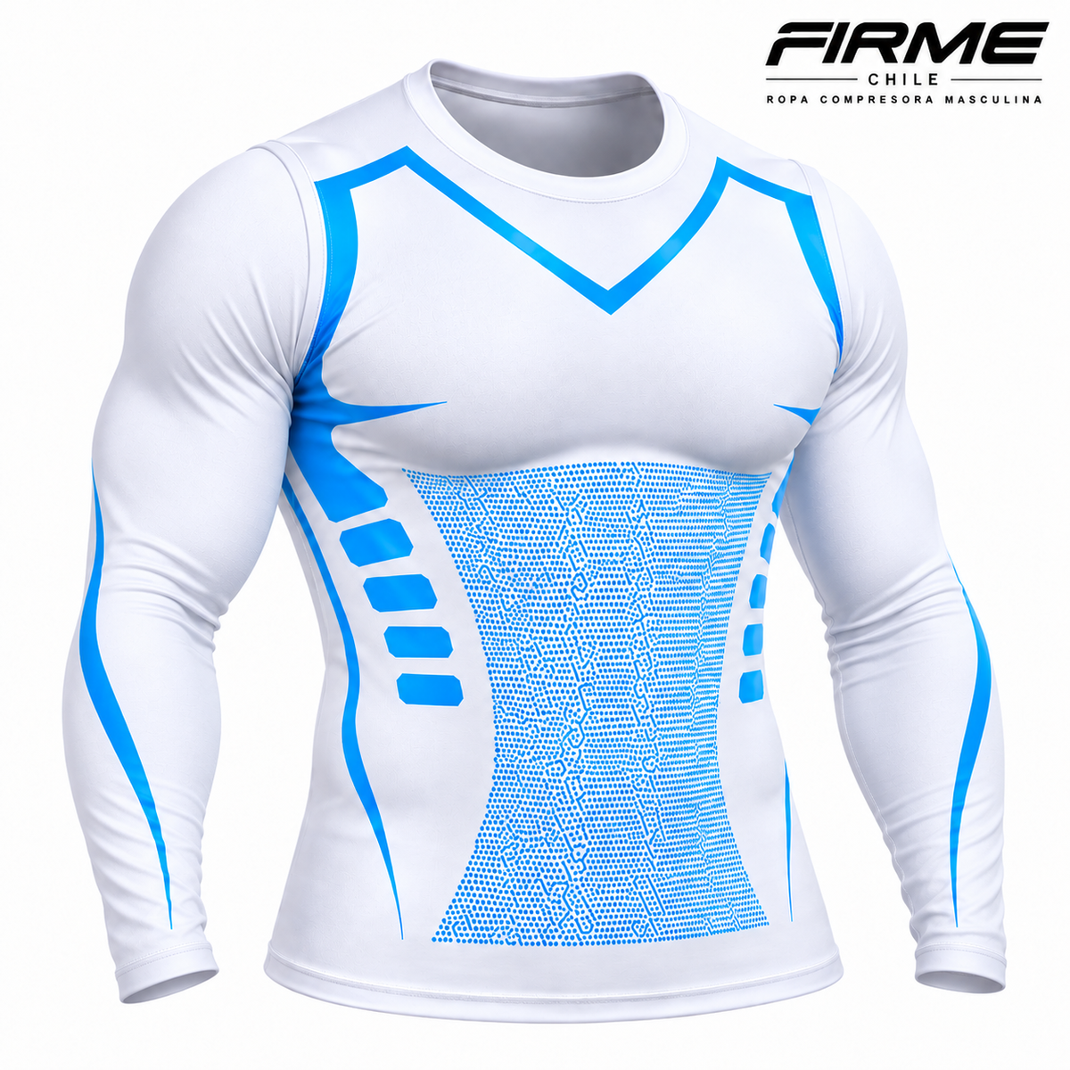 POLERA COMPRESORA FIRMEFIT™-MOLDEA TU FIGURA. POTENCIA TU CONFIANZA.